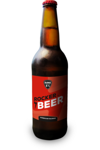 Rocker beer. Cerveza American Blonde Ale